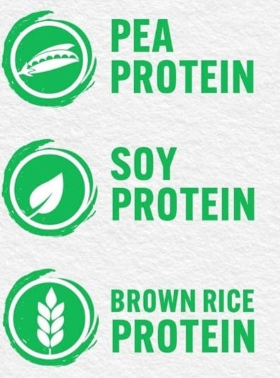 Applied Nutrition Plant Protein Powder Dairy-Free (1.8kg, 60 Servings) 3 Flavourings