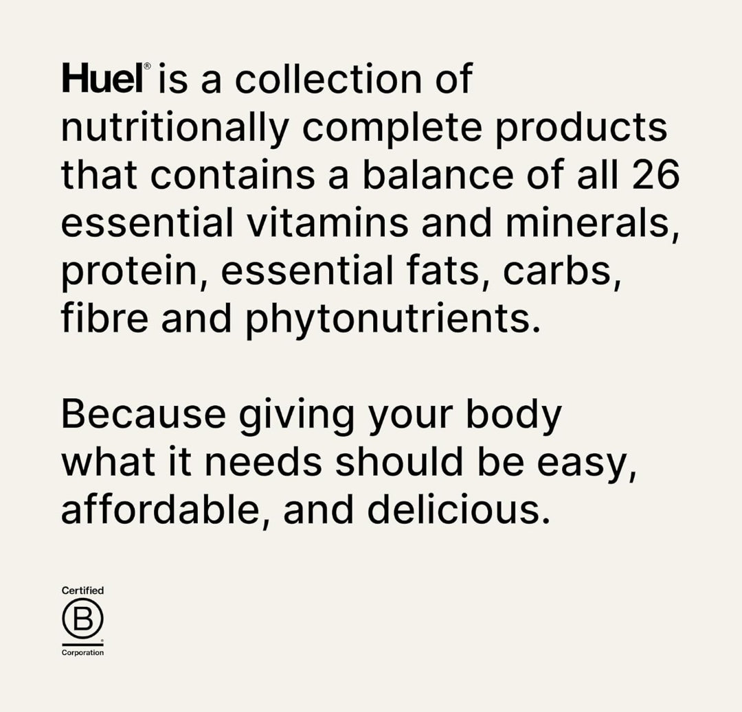 Huel Black Edition Ready-to-Drink 35g Protein Per Bottle Plant Based (8x 500ml bottles)