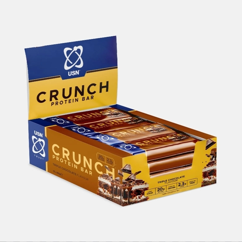 USN Trust Crunch Protein Bars (12×60g)