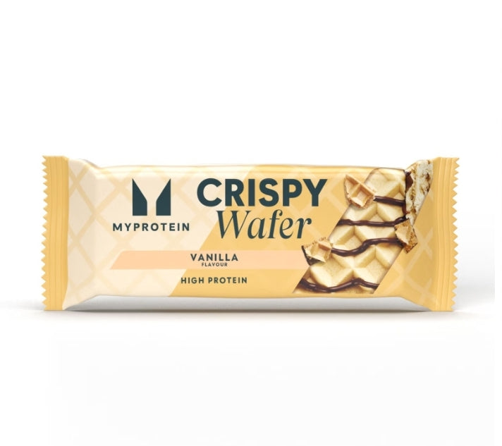 Myprotein Baked Protein Wafers Vanilla Flavour 10 Pack