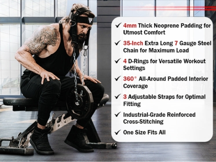 RDX Gym Head Harness H2 Plus