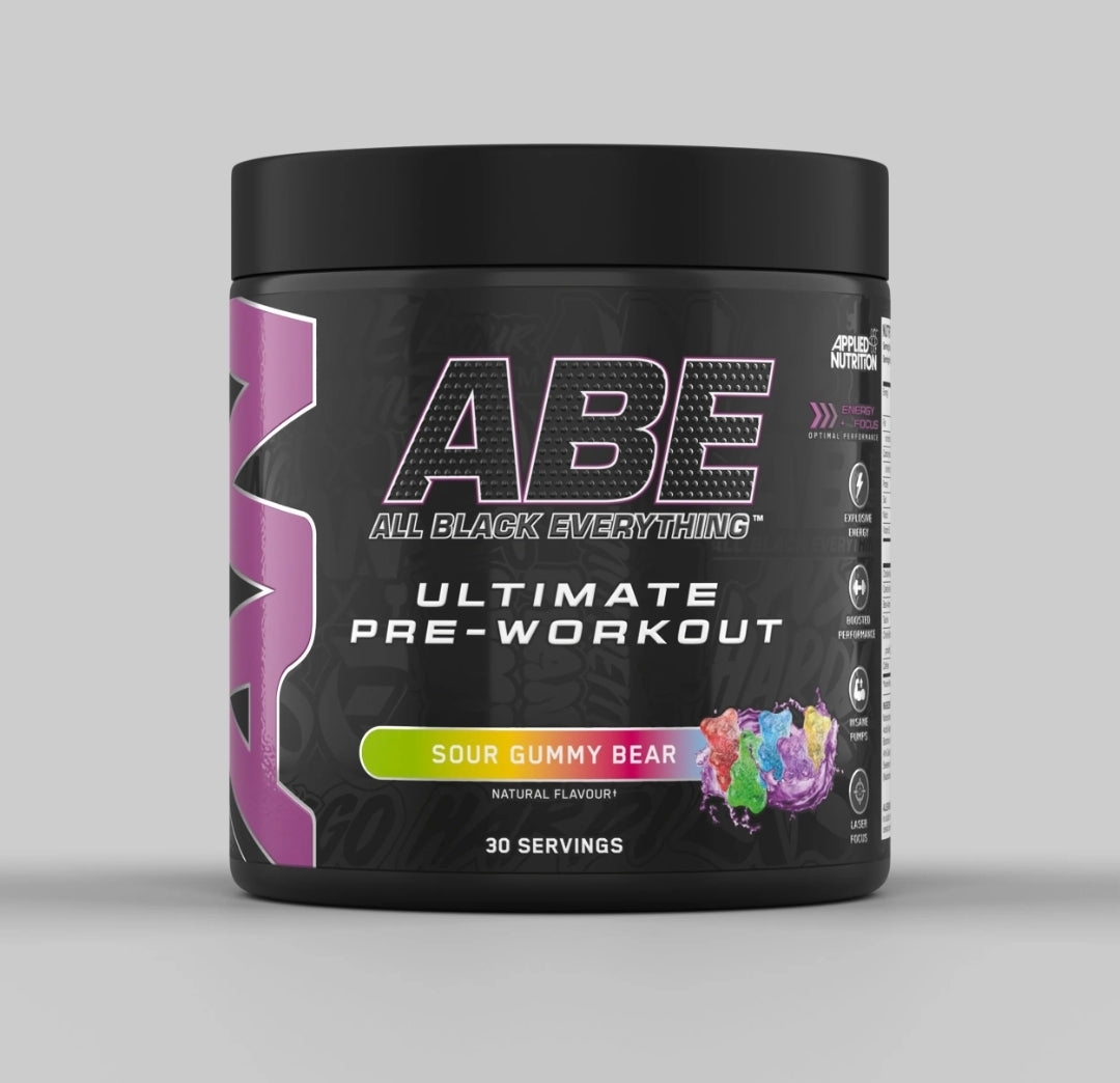 ABE Extremely Potent Pre Workout Powder 14 Flavourings