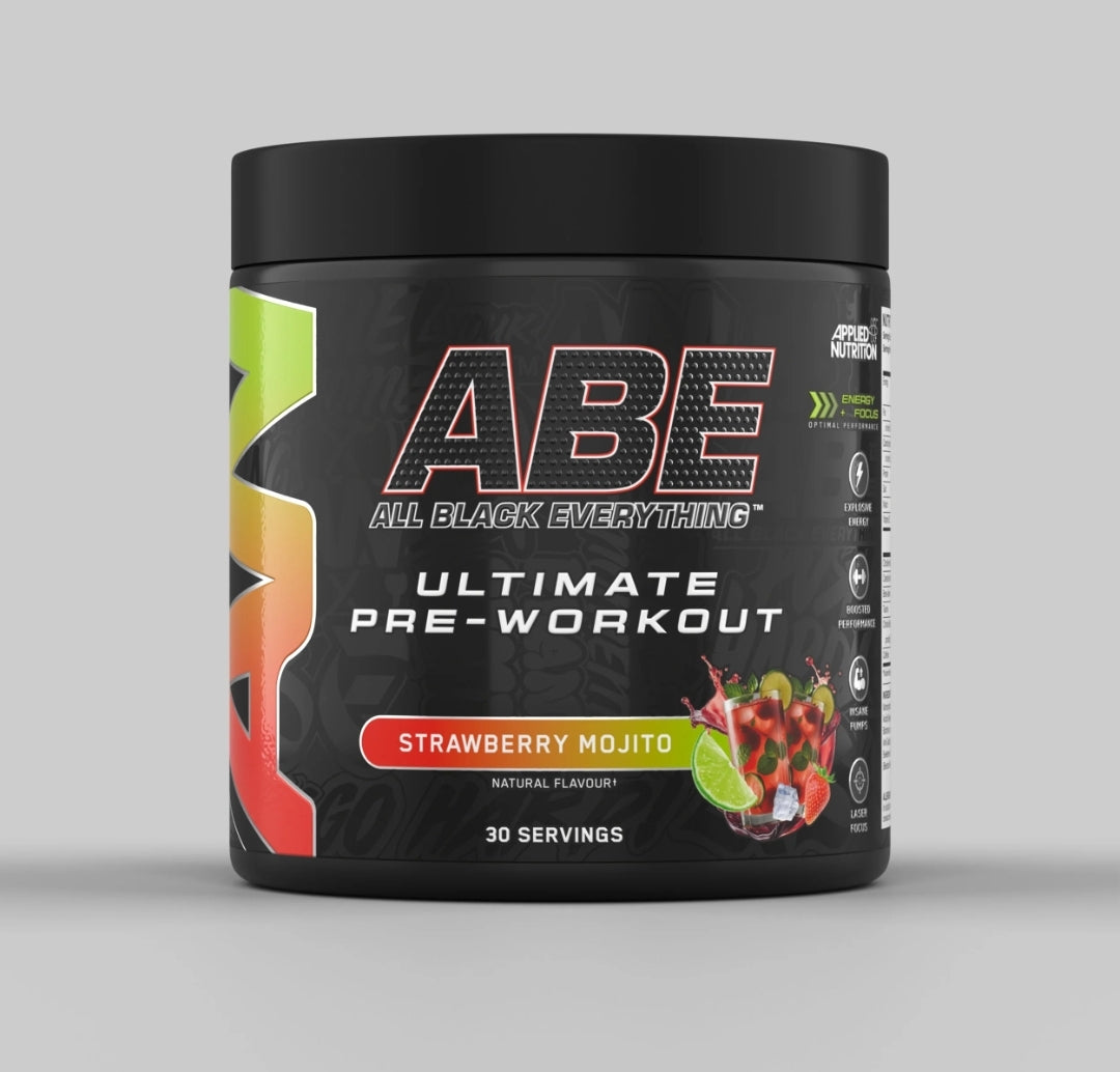 ABE Extremely Potent Pre Workout Powder 14 Flavourings