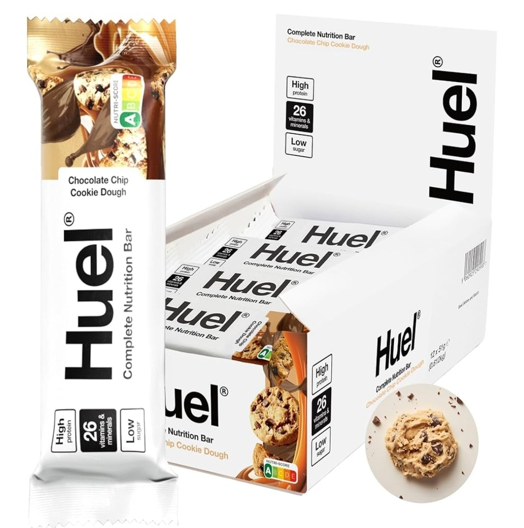 Huel Complete Nutrition High Protein Bars Plant-based (12x 55g)
