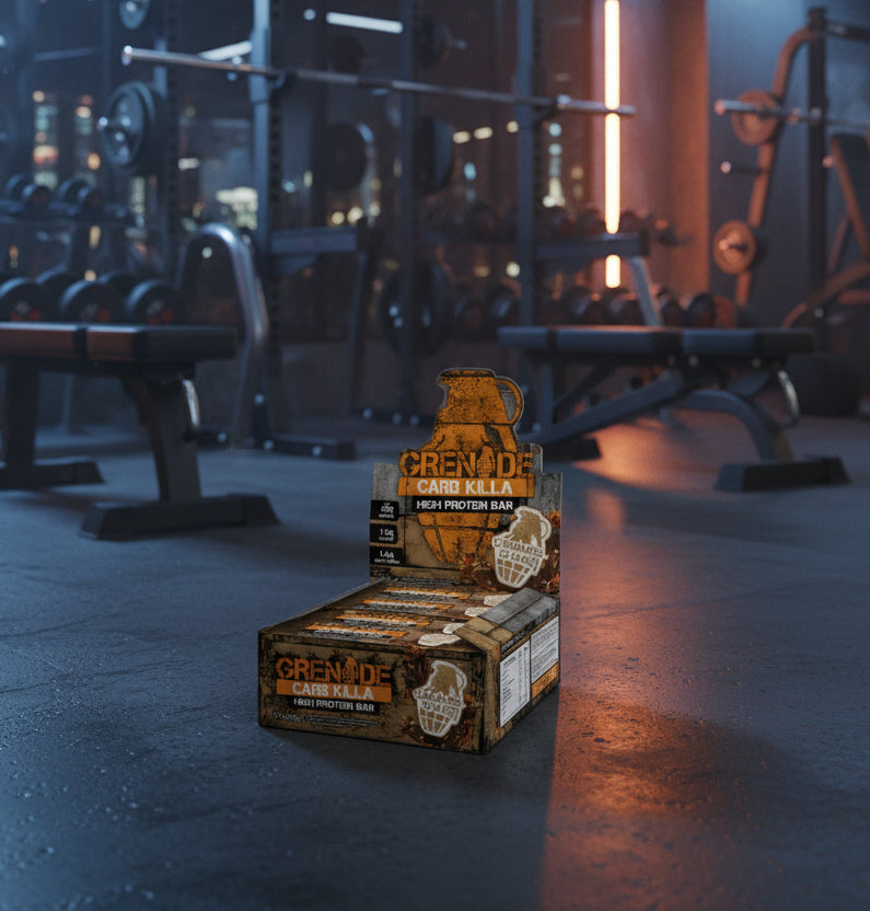 Grenade Protein Bars – 12-Bar Case (60g) - Caramel Chaos