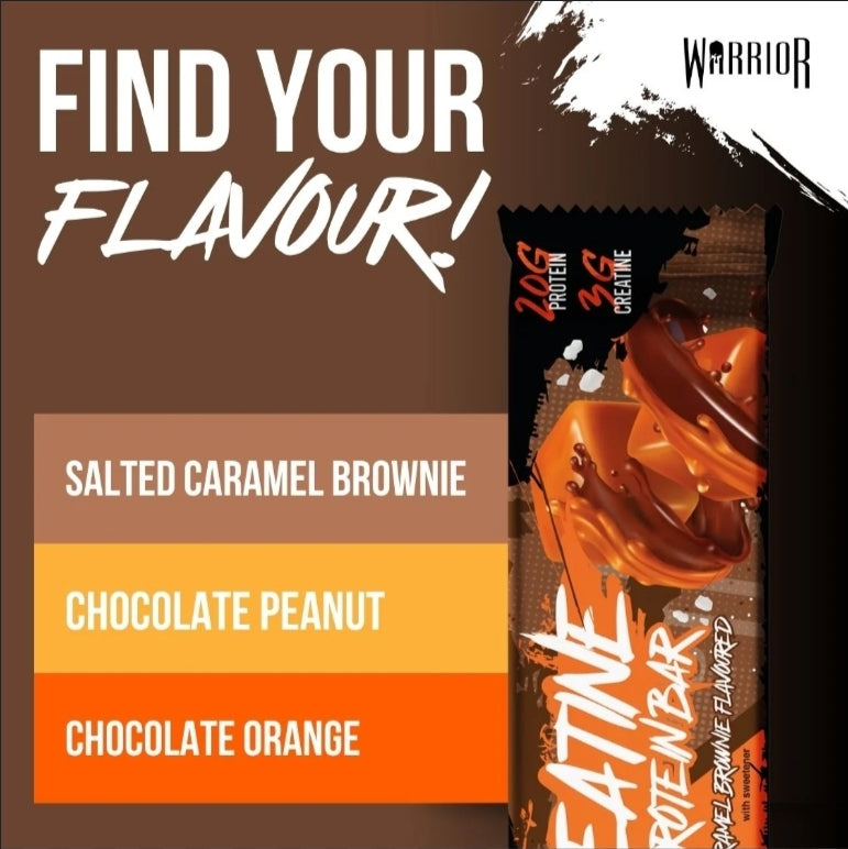 Warrior Creatine & Protein Bar (12×75g)