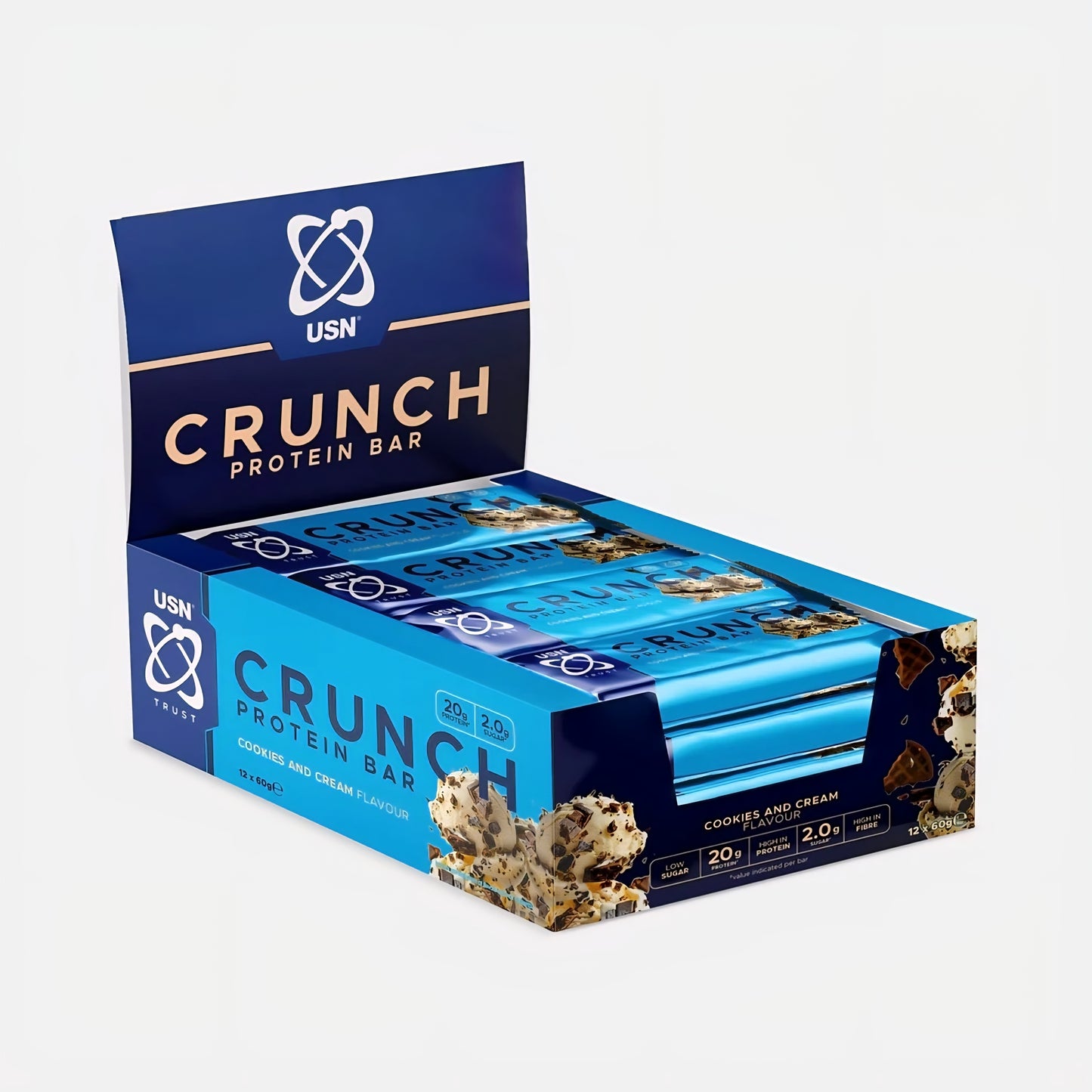 USN Trust Crunch Protein Bars (12×60g)