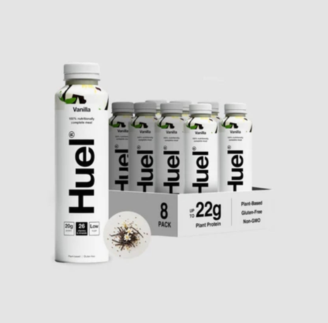 Huel Ready-to-Drink Meal Plant-Based, Gluten-Free (8X500ml)