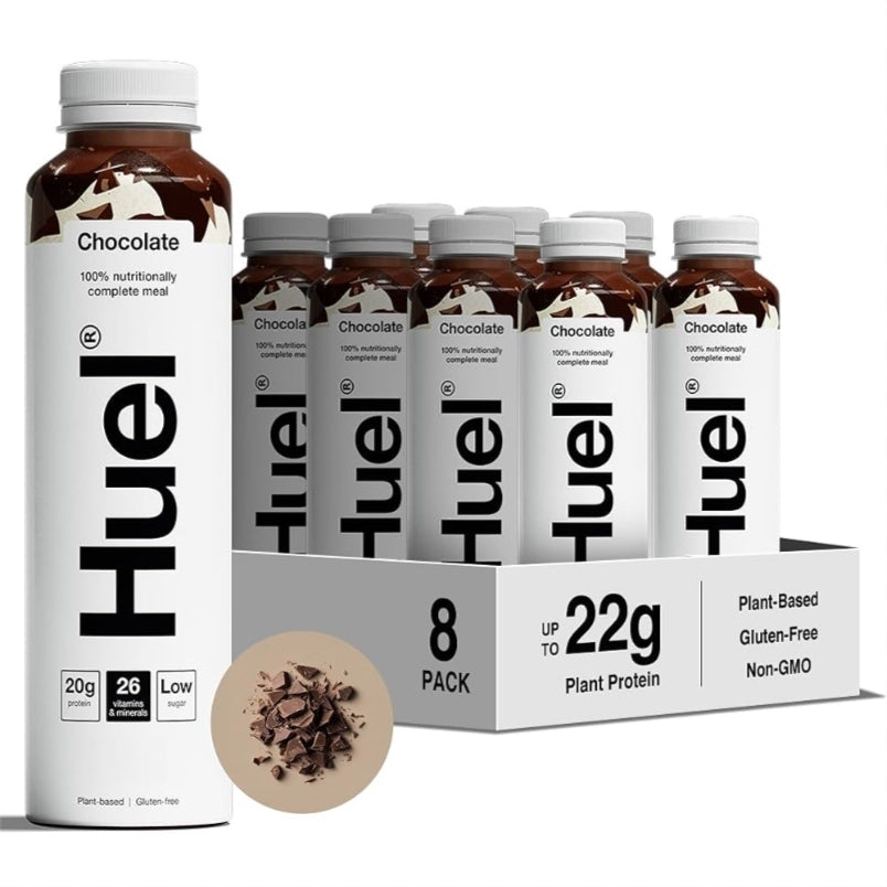 Huel Ready-to-Drink Meal Plant-Based, Gluten-Free (8X500ml)