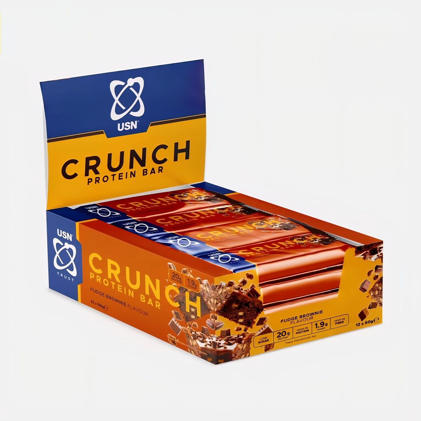 USN Trust Crunch Protein Bars (12×60g)
