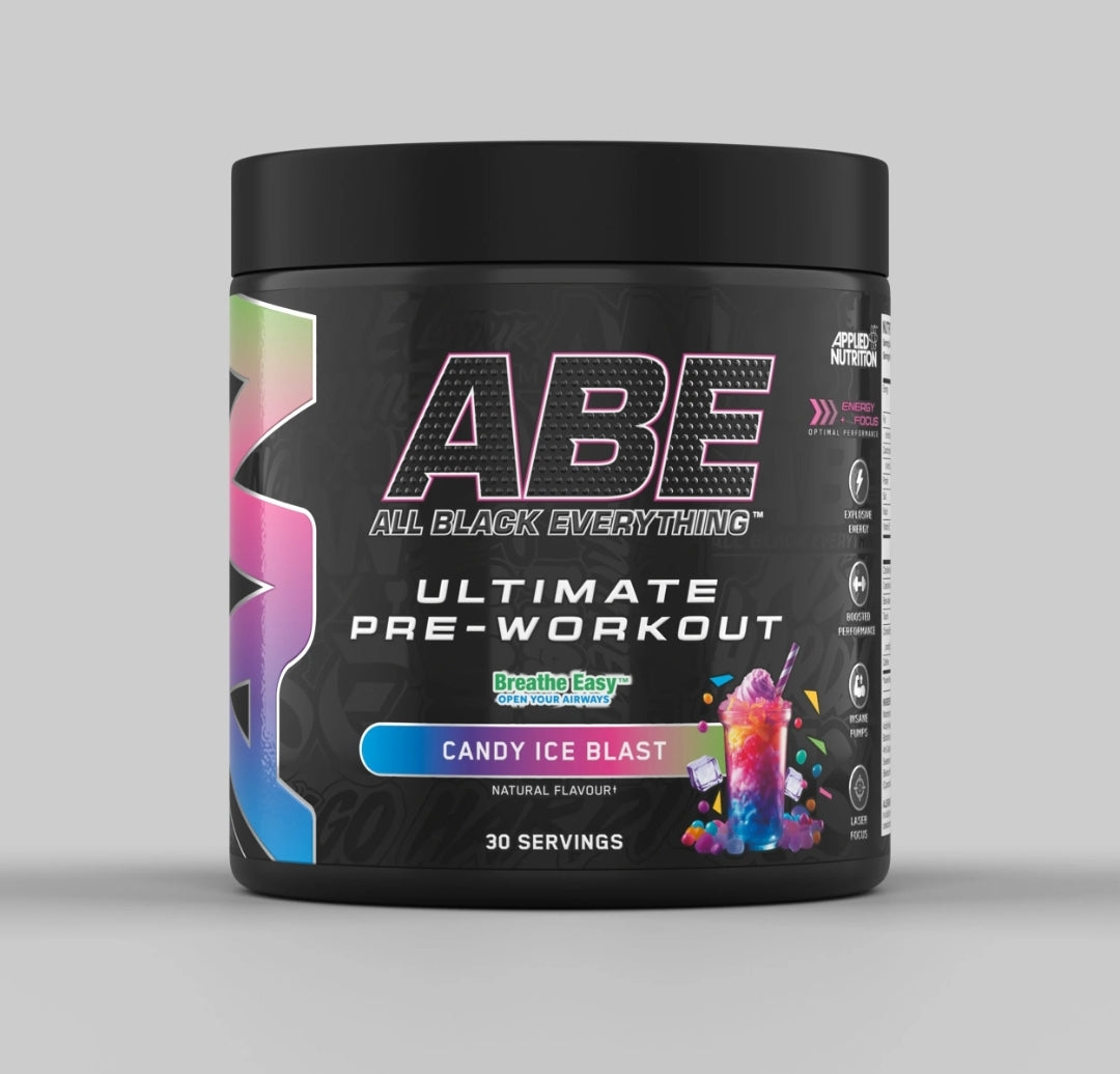 ABE Extremely Potent Pre Workout Powder 14 Flavourings