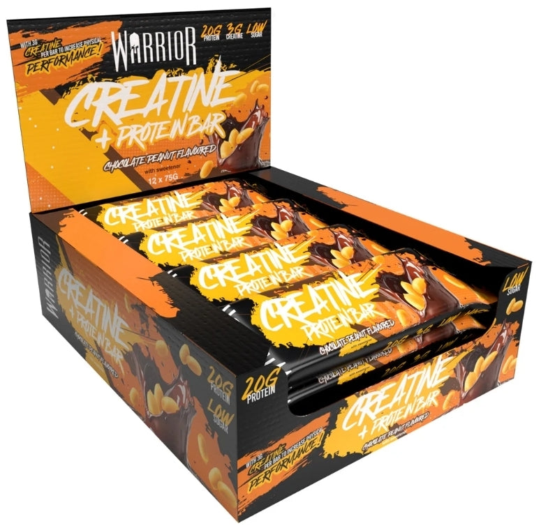 Warrior Creatine & Protein Bar (12×75g)