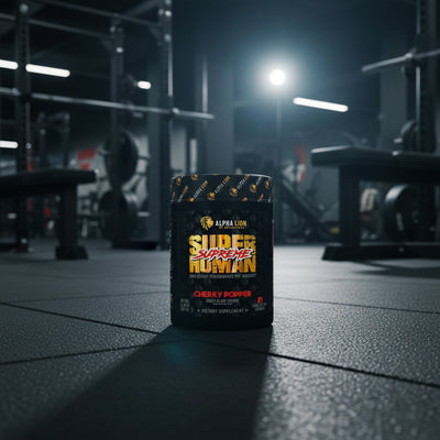 Alpha Lion SuperHuman Supreme Pre-Workout – 357g Tub - Cherry Popper