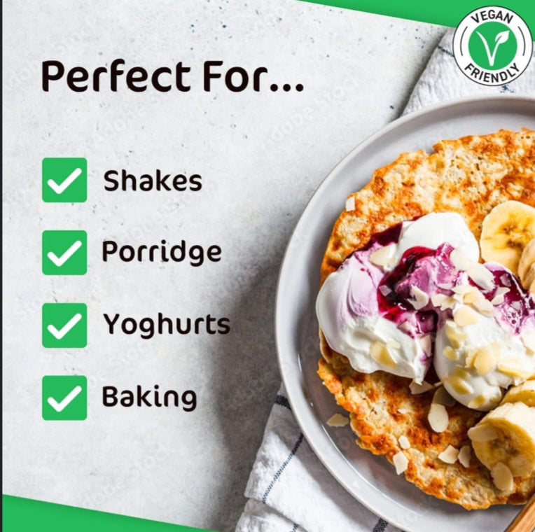 Applied Nutrition Plant Protein Powder Dairy-Free (1.8kg, 60 Servings) 3 Flavourings