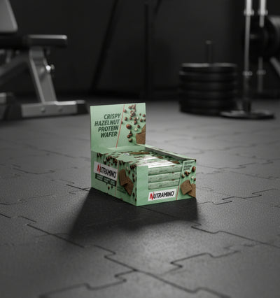 Nutramino Protein Wafers – 12-Bar Case (39g) - Hazelnut