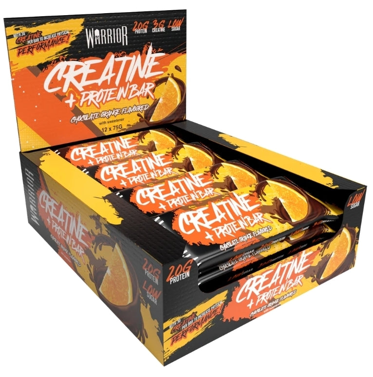 Warrior Creatine & Protein Bar (12×75g)
