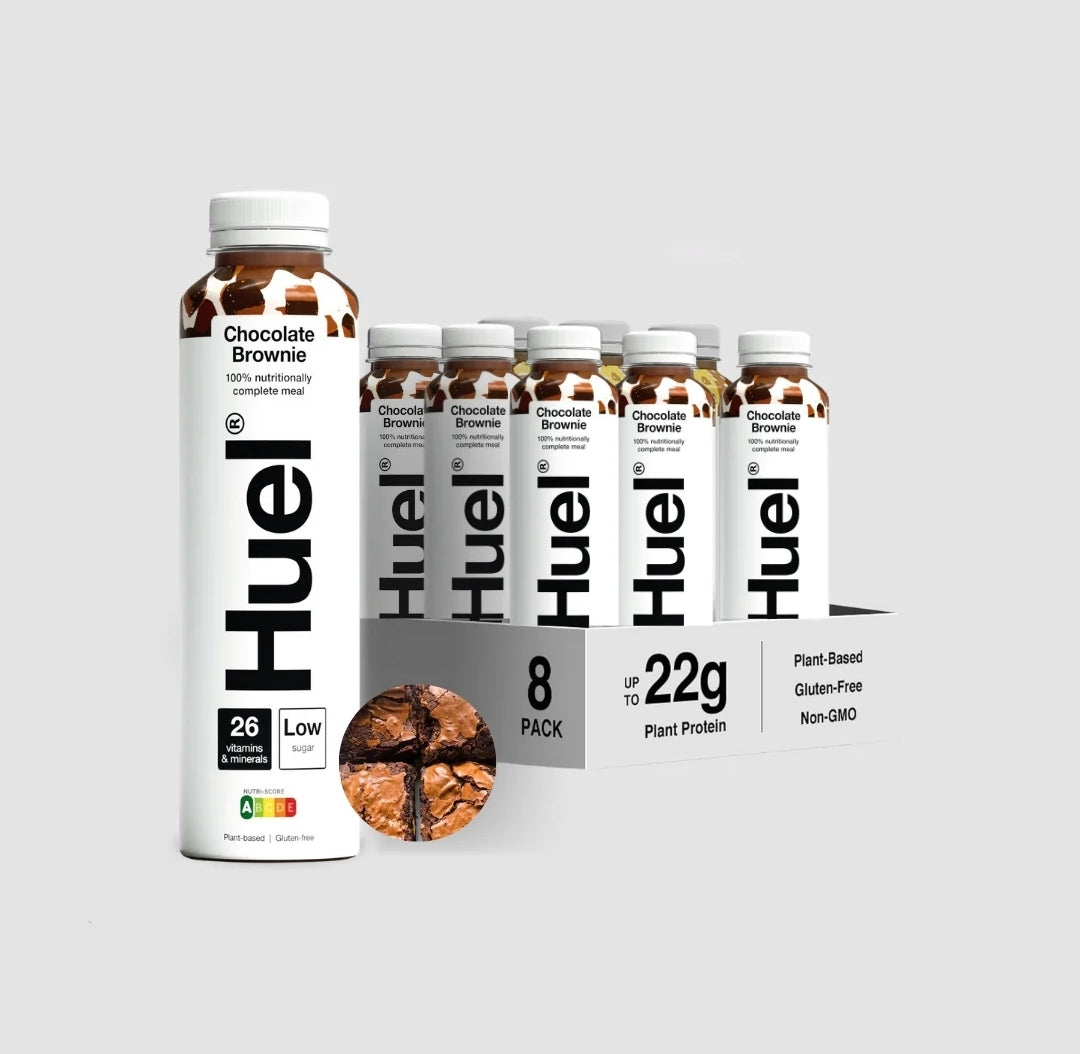 Huel Ready-to-Drink Meal Plant-Based, Gluten-Free (8X500ml)