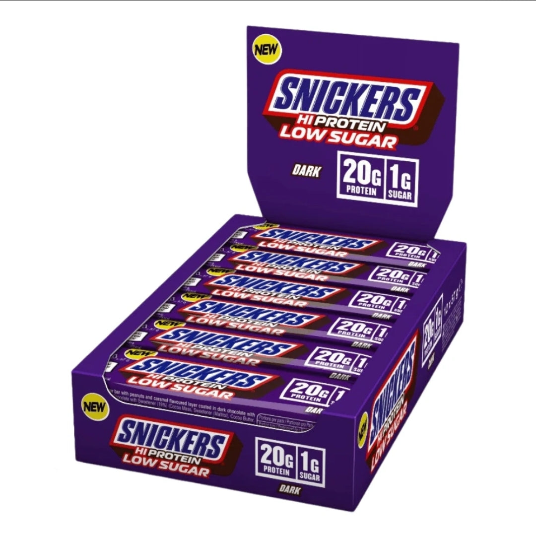 Snickers Low Sugar Protein Bars (12×57g)