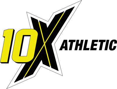 10X Athletic logo – high-performance sports supplements and fitness brand UK