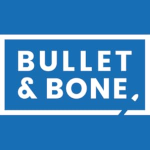 Bullet & Bone logo – high-protein meat snacks and functional nutrition brand UK