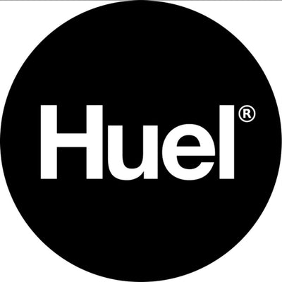 Huel logo – complete nutrition meal replacement and functional food brand UK