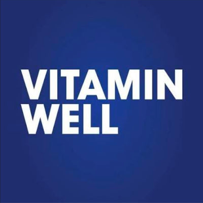 Vitamin Well logo – functional vitamin drinks and hydration brand UK