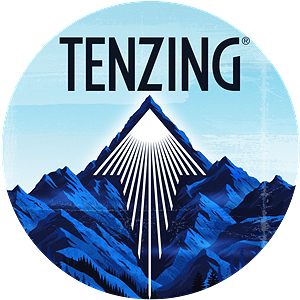 Tenzing logo – natural plant-based energy drink brand inspired by Himalayan ingredients UK