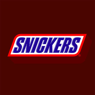 Snickers logo – chocolate and protein snack brand by Mars UK