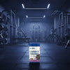 Applied Nutrition Carb-X Cyclic Dextrin powder container on a gym floor
