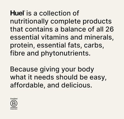 Huel Black Edition Ready-to-Drink 35g Protein Per Bottle Complete Nutrition, Plant-Based (8x 500ml bottles) Chocolate Flavour