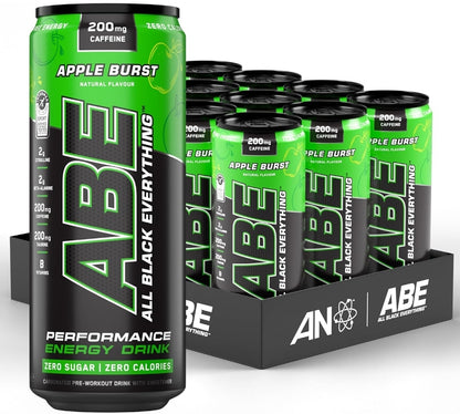 Applied Nutrition ABE pre workout cans 12 pack 330ml Apple & Elderflower