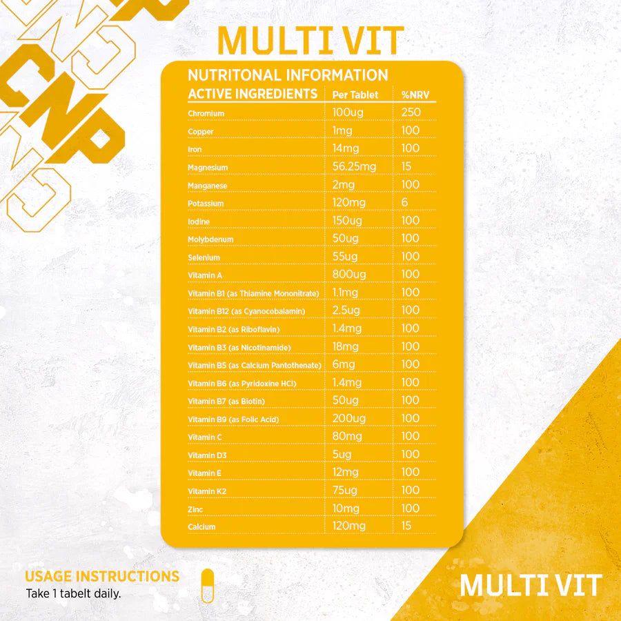 CNP Multivit (30 Caps)