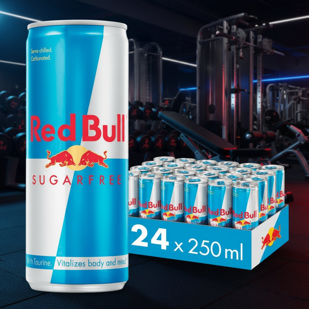 RedBull Energy Drink - 24/12 Packs - Sugar Free