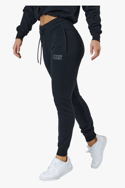 Better Bodies Emprie Joggers Black/Grey