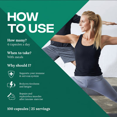 Reflex Nutrition Zinc & Magnesium Capsules – 100-Cap Bottle