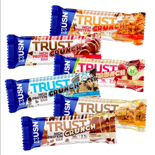 USN Trust Crunch Protein Bars (12×60g)