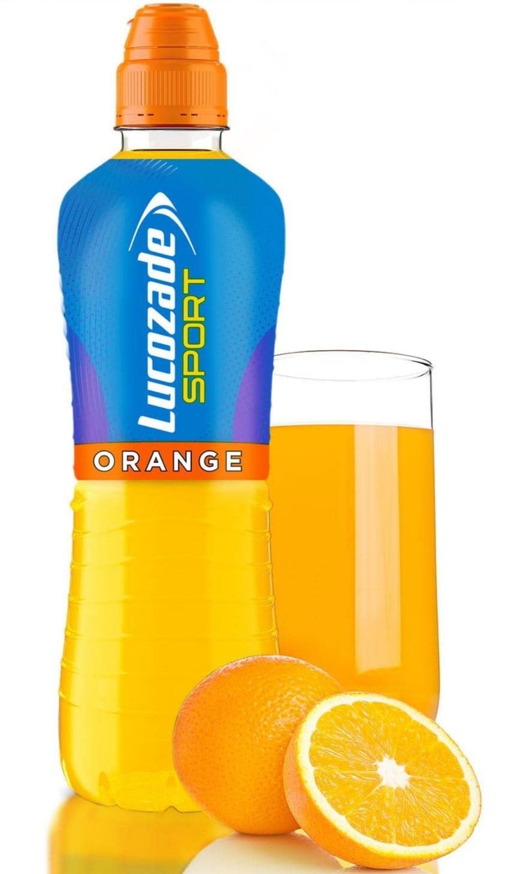 Lucozade Sport 500ml Isotonic Performance Fuel 12 Pack Bundle Orange Flavour