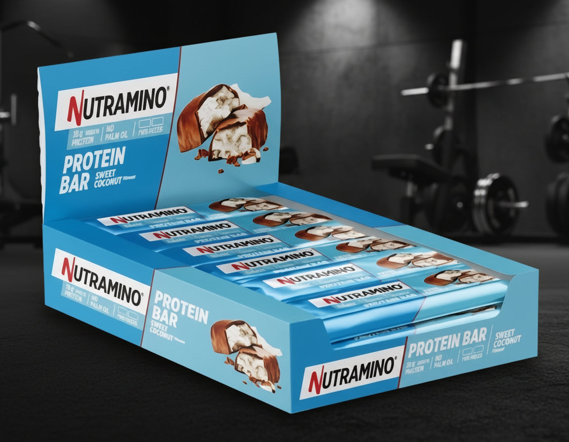 Nutramino Protein Bars – 12-Bar Case (55g) - Sweet Coconut