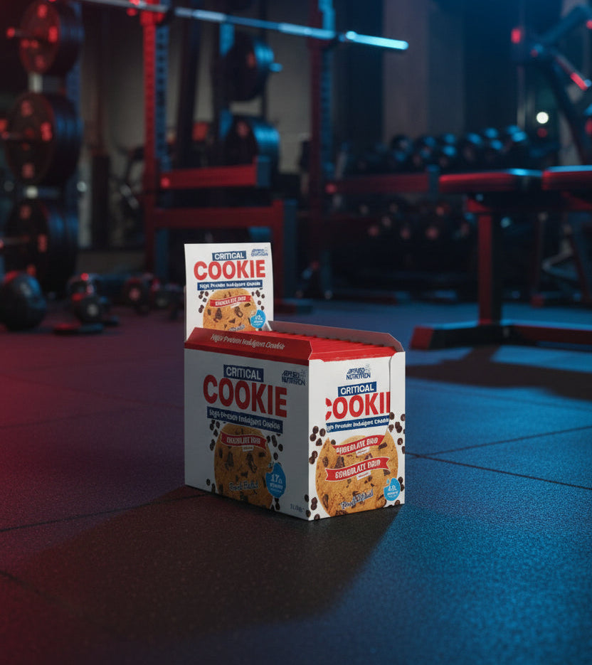 Applied Nutrition Critical Cookies – 12-Cookie Case (85g) - Chocolate Chip