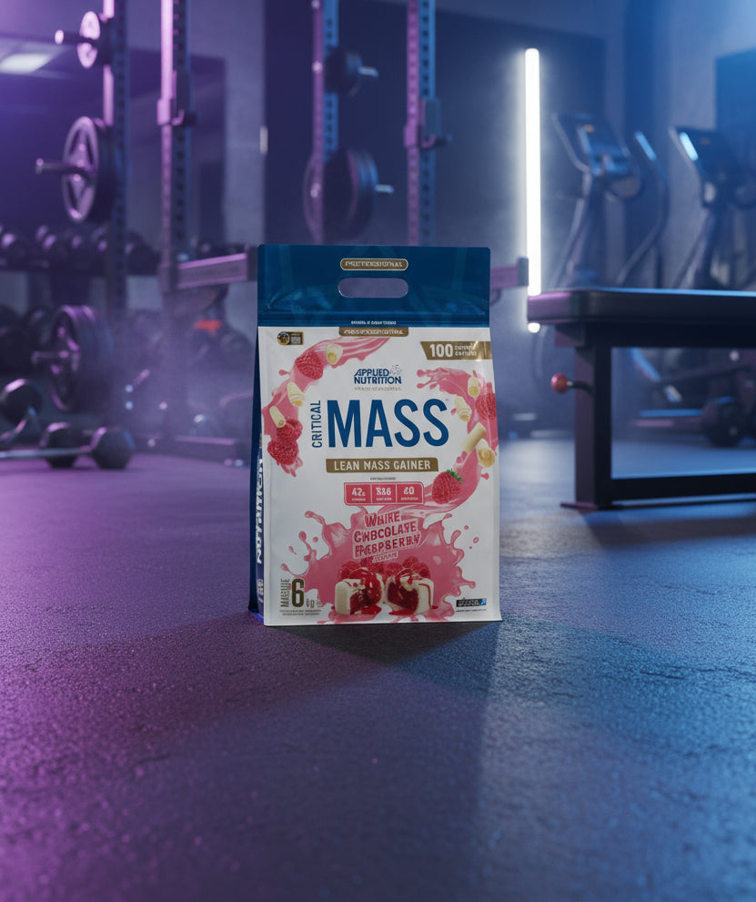 Applied Nutrition Critical Mass Protein Powder – 6kg Tub - White Chocolate Raspberry
