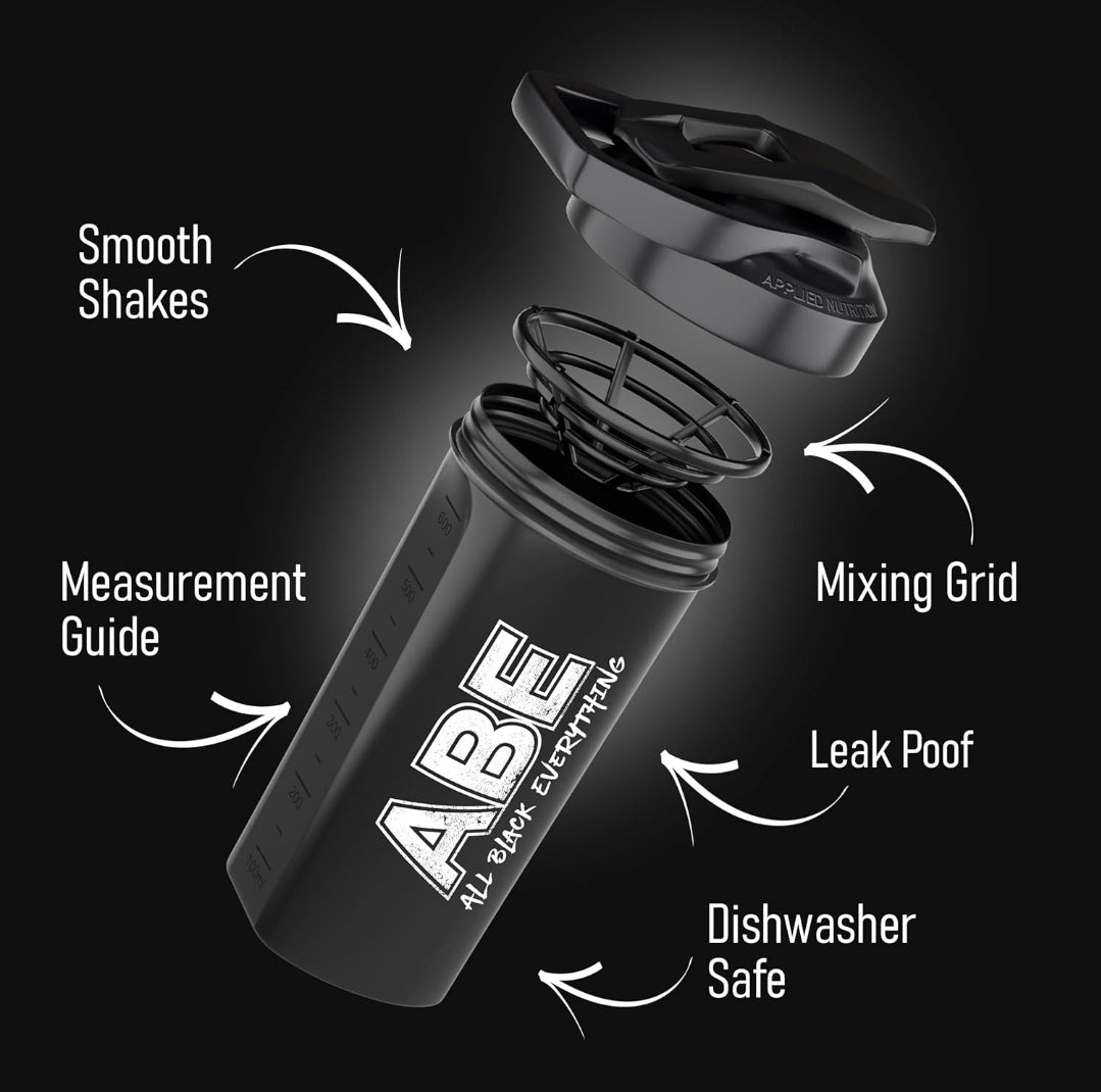 Applied Nutrition ABE Protein Shaker Sports Supplements Shaker Bottle (700ml)