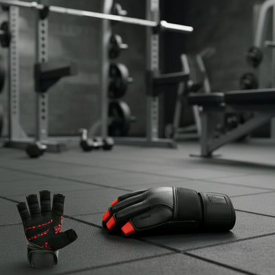 RDX Gym Glove Micro Plus – Red/Black