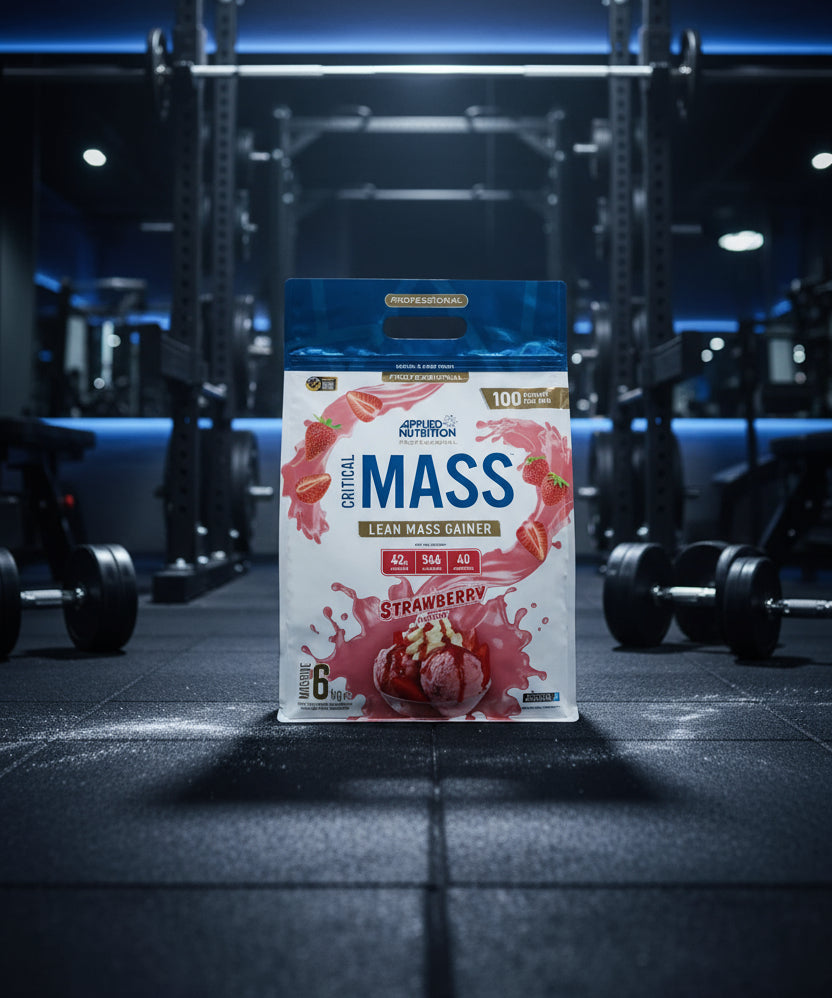 Applied Nutrition Critical Mass Protein Powder – 6kg Tub - Strawberry
