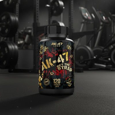 AK-47 Labs Get The Strap Capsules – 120-Cap Bottle