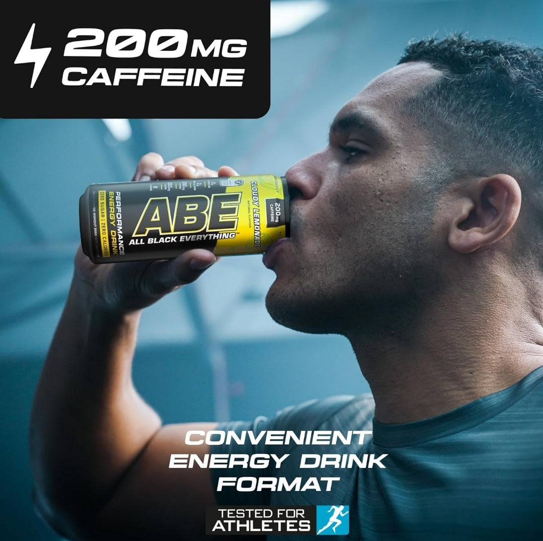 Applied Nutrition ABE pre workout cans 12 pack 330ml cloudy lemonade