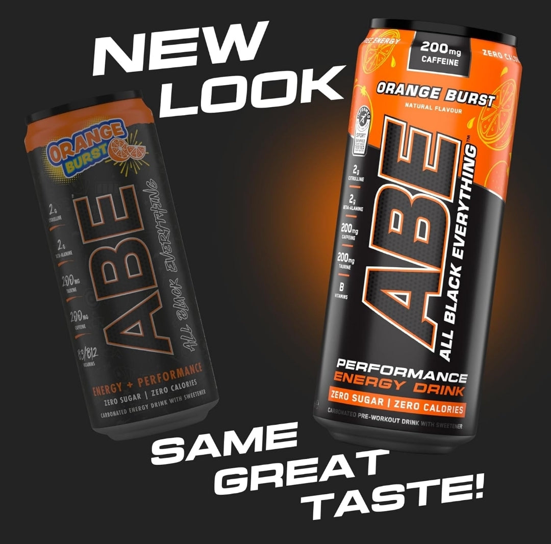 Applied Nutrition ABE pre workout cans 12 pack 330ml orange burst