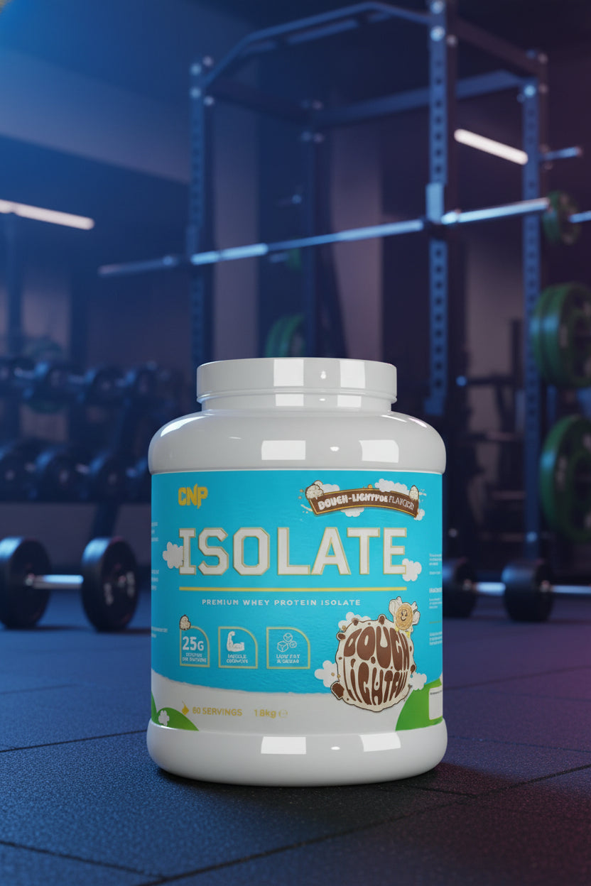 CNP Isolate Protein Powder – 1.8kg Tub - Dough Lightful