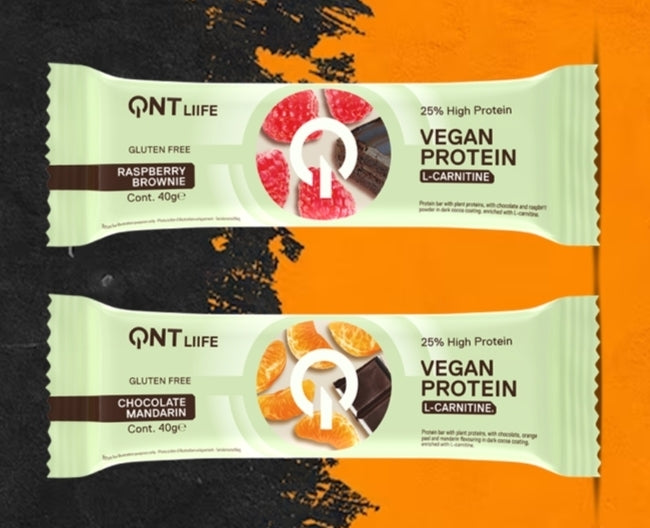 QNT Vegan Protein Bars (28×40g)