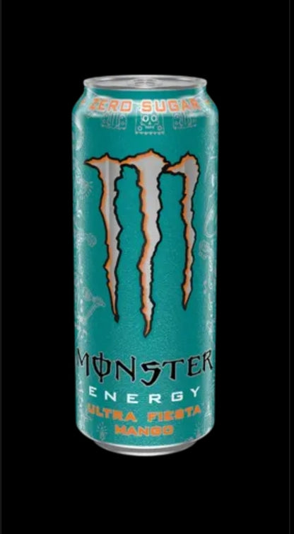 Monster Energy Ultra Drink Can (12 Pack) 500ml (Ultra Fiesta Flavour)