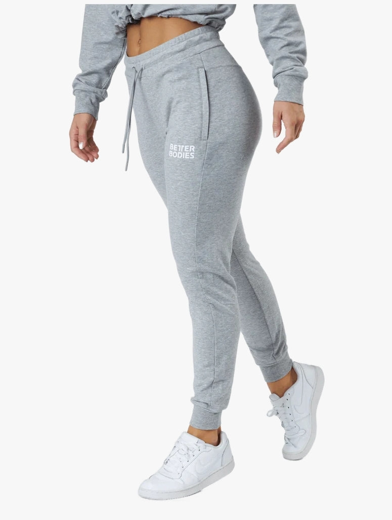 Better Bodies Emprie Joggers Black/Grey